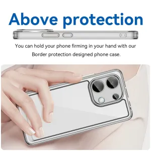 CRYSTAL Ochranný kryt pre Xiaomi Redmi Note 13 priehľadný