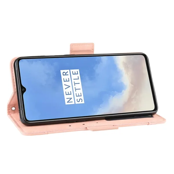 SLOT Peňaženkový obal pre OnePlus 7T ružový