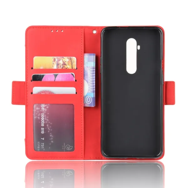 SLOT Peňaženkový obal pre OnePlus 7T Pro červený