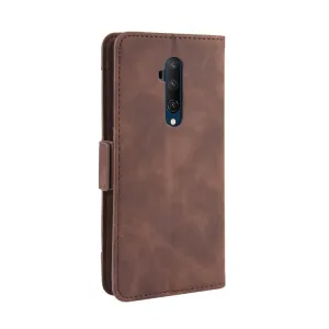 SLOT Peňaženkový obal pre OnePlus 7T Pro hnedý