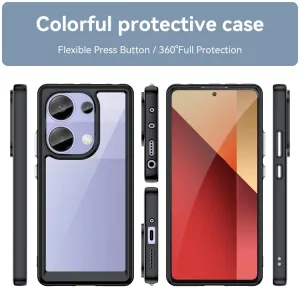 CRYSTAL Ochranný kryt pre Xiaomi Redmi Note 13 Pro čierny