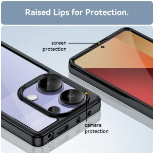 CRYSTAL Ochranný kryt pre Xiaomi Redmi Note 13 Pro čierny