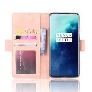 SLOT Peňaženkový obal pre OnePlus 7T Pro ružový