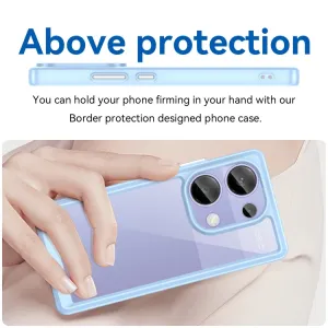 CRYSTAL Ochranný kryt pre Xiaomi Redmi Note 13 Pro modrý