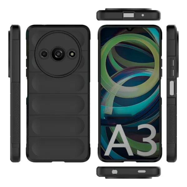 STEPS Ochranný kryt pre Xiaomi Redmi A3 čierny