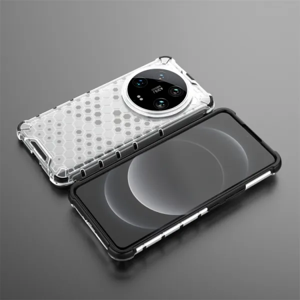 HONEYCOMB Ochranný kryt Xiaomi 14 Ultra priehľadný
