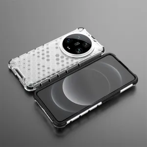 HONEYCOMB Ochranný kryt Xiaomi 14 Ultra priehľadný