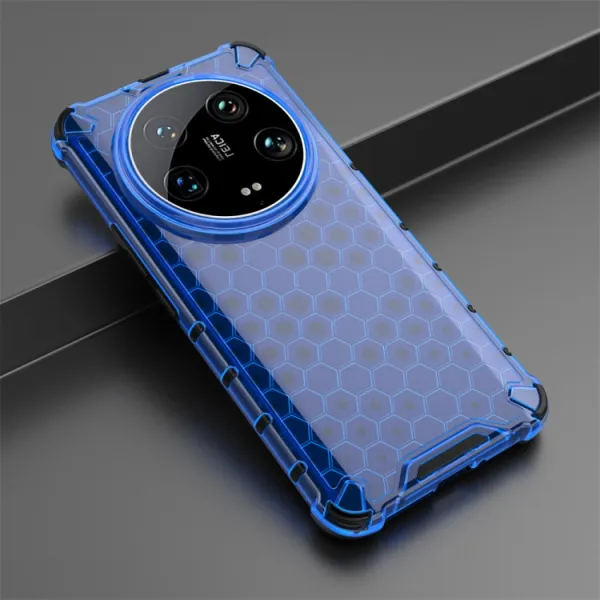 HONEYCOMB Ochranný kryt Xiaomi 14 Ultra modrý