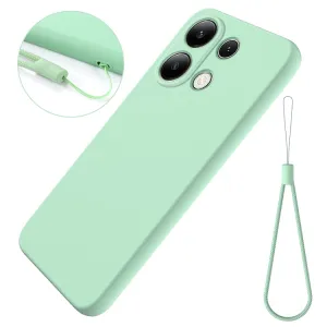 RUBBER Ochranný kryt pre Xiaomi Redmi Note 13 Pro / Poco M6 Pro zelený