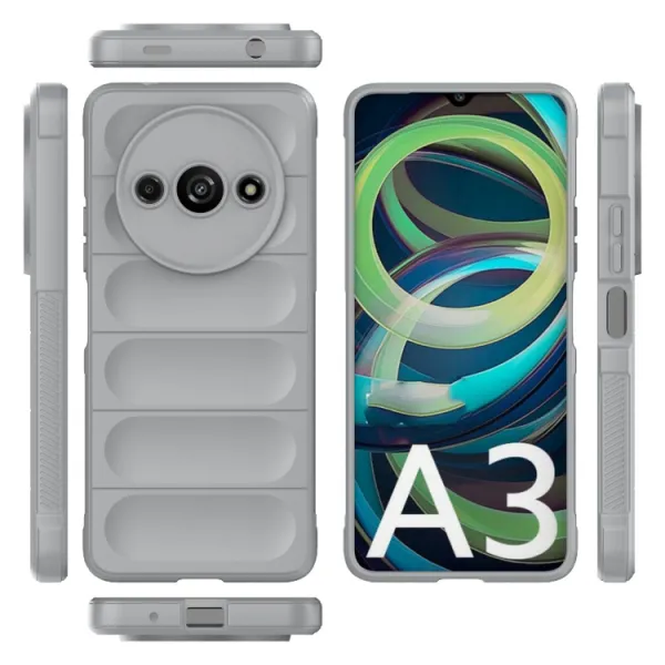 STEPS Ochranný kryt pre Xiaomi Redmi A3 šedý