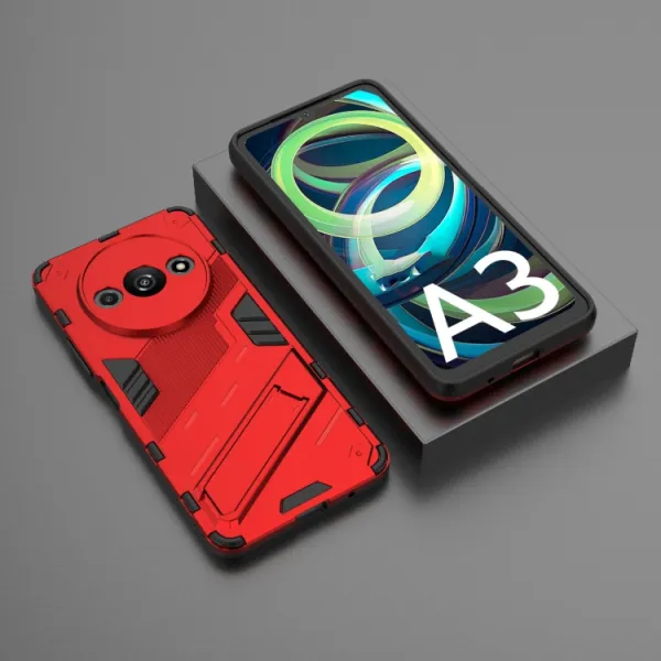 BIB Ochranný kryt pre Xiaomi Redmi A3 červený