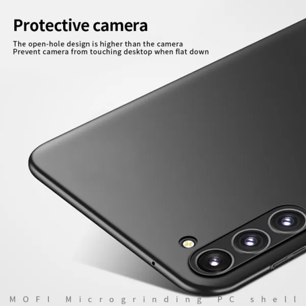 MOFI Plastový kryt pre Samsung Galaxy A55 5G čierny
