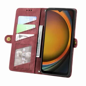 GEOM Peňaženkové puzdro pre Samsung Galaxy Xcover 7 červené