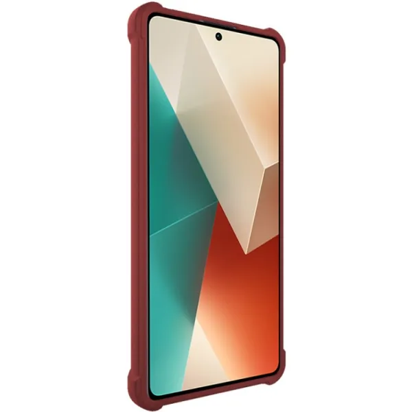 IMAK AIRBAG Extra odolný kryt Xiaomi Redmi Note 13 5G červený