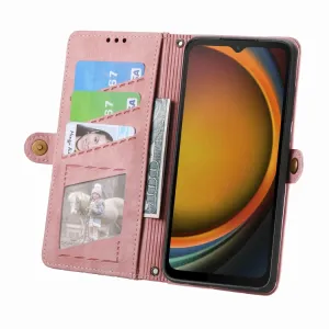 GEOM Peňaženkové puzdro pre Samsung Galaxy Xcover 7 ružové