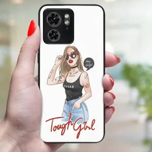 MY ART Ochranný kryt pre Motorola Edge 40 TOUGH GIRL (131)