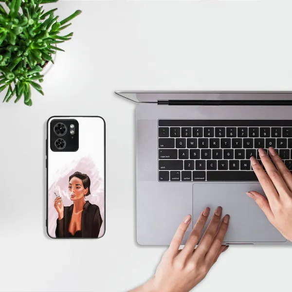 MY ART Ochranný kryt pre Motorola Edge 40 CIGARETTE (135)