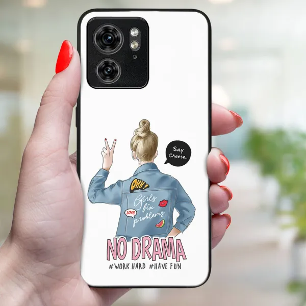 MY ART Ochranný kryt pre Motorola Edge 40 NO DRAMA (138)