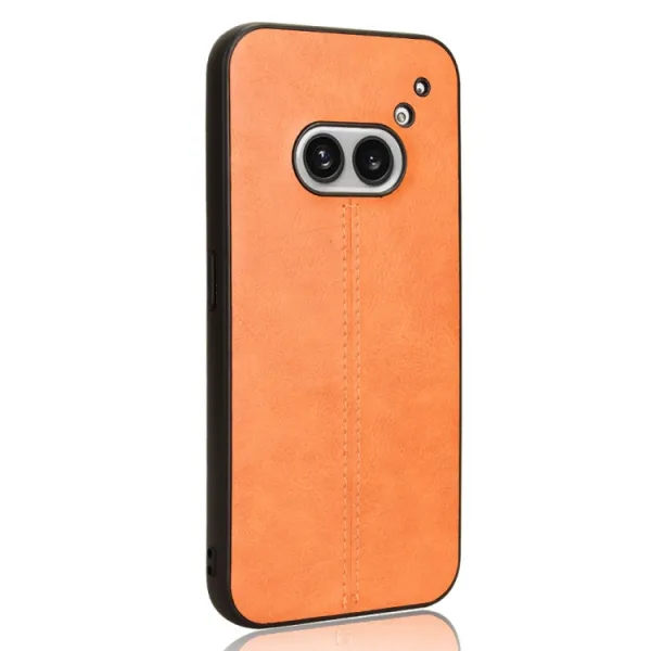 LEATHER Ochranný kryt pre Nothing Phone 2a / (2a) Plus svetlohnedý