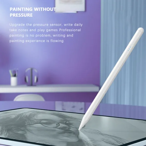 PROTEMIO JT-19 Aktívny kapacitný stylus pre tablet / mobil biely