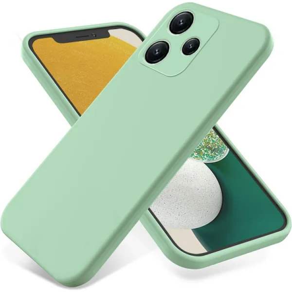 RUBBER Ochranný kryt pre Xiaomi Redmi 12 5G zelený