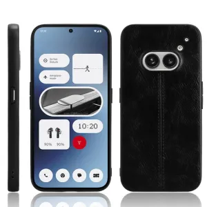 LEATHER Ochranný kryt pre Nothing Phone 2a / (2a) Plus čierny