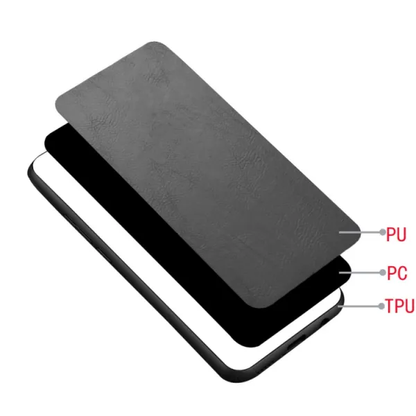 LEATHER Ochranný kryt pre Nothing Phone 2a / (2a) Plus čierny