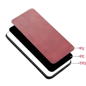 LEATHER Ochranný kryt pre Nothing Phone 2a / (2a) Plus červený