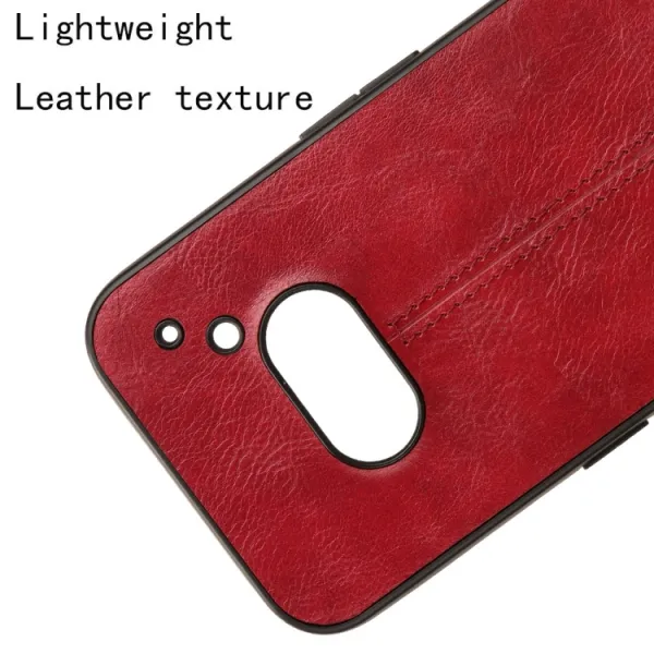 LEATHER Ochranný kryt pre Nothing Phone 2a / (2a) Plus červený