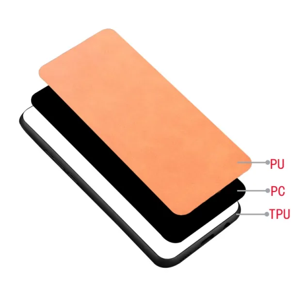 LEATHER Ochranný kryt pre Nothing Phone 2a / (2a) Plus svetlohnedý