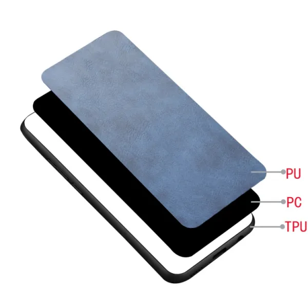 LEATHER Ochranný kryt pre Nothing Phone 2a / (2a) Plus modrý