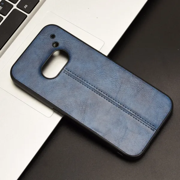 LEATHER Ochranný kryt pre Nothing Phone 2a / (2a) Plus modrý
