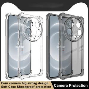 IMAK Ochranný silikónový obal pre Xiaomi 14 Ultra čierny