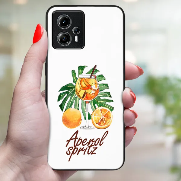 MY ART Ochranný kryt pre Motorola Moto G84 5G APEROL (127)