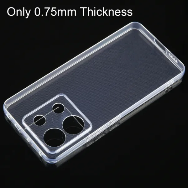 TPU Silikónový kryt pre Xiaomi Redmi Note 13 Pro 5G priehľadný