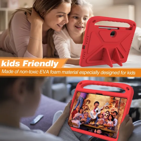 KIDDO Detský obal pre Honor Pad 9 červený