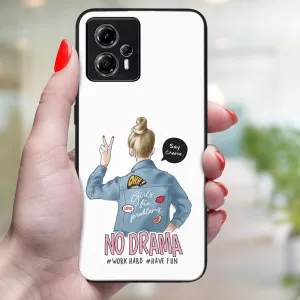 MY ART Ochranný kryt pre Motorola Moto G13 / G23 NO DRAMA (138)