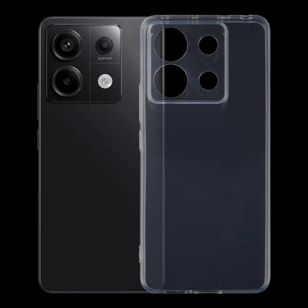 TPU Silikónový kryt pre Xiaomi Redmi Note 13 Pro 5G priehľadný