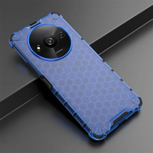 HONEYCOMB Ochranný kryt Xiaomi Redmi A3 modrý