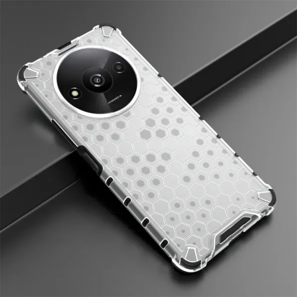 HONEYCOMB Ochranný kryt Xiaomi Redmi A3 priehľadný