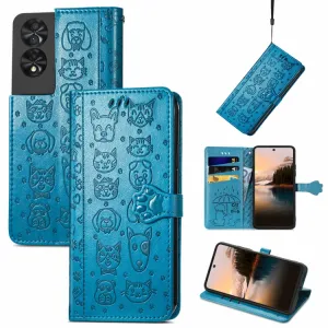 ART ANIMALS Peňaženkový obal pre  TCL 40 NXTPAPER 5G modrý