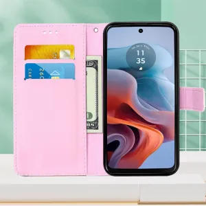 ART Peňaženkový kryt pre Motorola Moto G34 5G PANDA