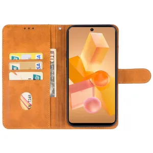 SMOOTH Peňaženkové puzdro pre Infinix Hot 40 Pro hnedé