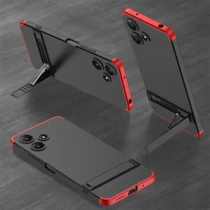 360° Ochranný kryt Xiaomi Redmi 12 5G čierny-červený