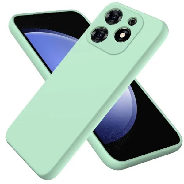 RUBBER Ochranný kryt pre Tecno Spark 20C / Tecno Spark Go 2024 zelený