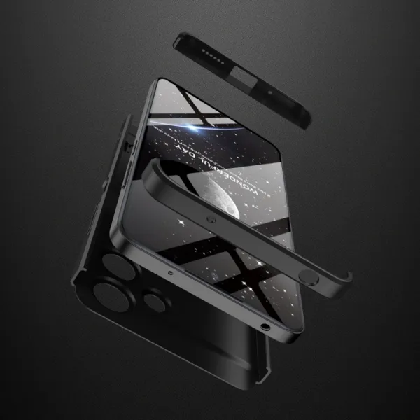 360° Ochranný kryt Xiaomi Redmi 12 5G čierny