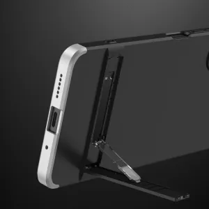 360° Ochranný kryt Xiaomi Redmi 12 5G čierny-strieborný
