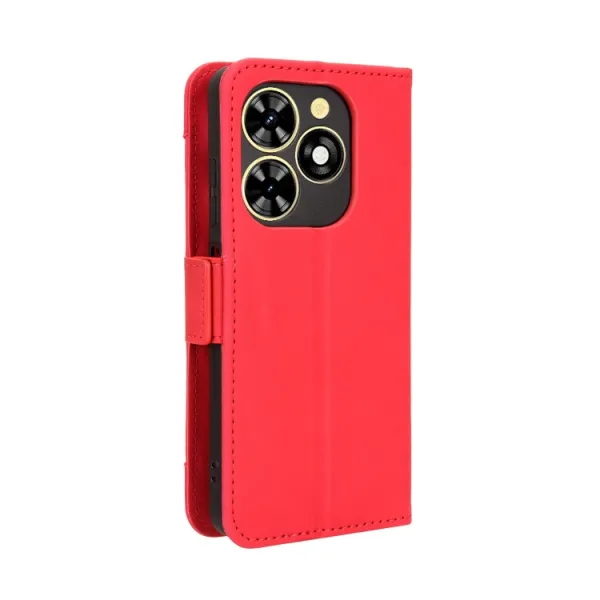 SLOT Peňaženkový obal pre Tecno Spark 20C / Tecno Spark Go 2024 červený