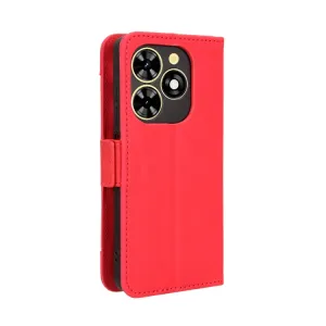 SLOT Peňaženkový obal pre Tecno Spark 20C / Tecno Spark Go 2024 červený