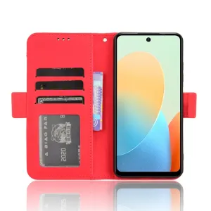 SLOT Peňaženkový obal pre Tecno Spark 20C / Tecno Spark Go 2024 červený
